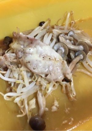 簡単！豚肉チーズ蒸し！-レシピのメイン写真