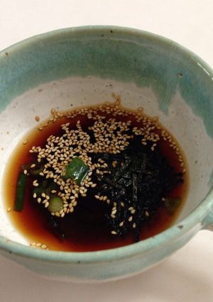 簡単でおいしい☆めんつゆ（佃煮つき♪）-レシピのメイン写真