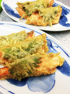 サーモンの大葉巻き天ぷら-レシピのメイン写真