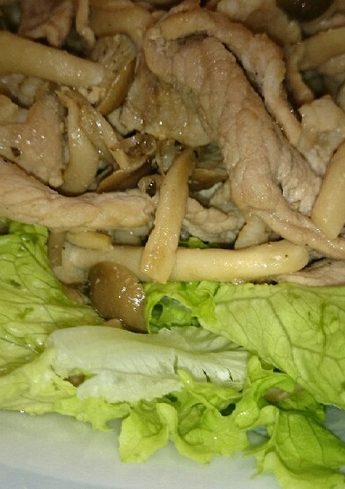 簡単！豚肉としめじのマヨ炒め-レシピのメイン写真