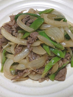 牛肉と玉ねぎの味噌炒め-レシピのメイン写真