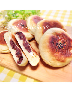 平焼きあんパン❀HBで簡単-レシピのメイン写真
