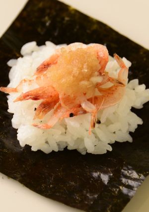 桜えびと大根おろしの手まきごはん-レシピのメイン写真