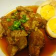 圧力鍋で豚軟骨の煮込み(ソーキ)
