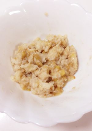 離乳食＊バナナときな粉のパン粥-レシピのメイン写真
