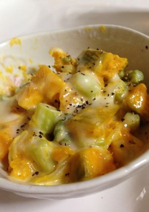 簡単‼︎かぼちゃのチーズ焼-レシピのメイン写真