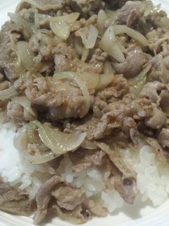 簡単☆スタミナ塩牛丼-レシピのメイン写真