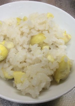 やめられない、とまらない栗ご飯-レシピのメイン写真