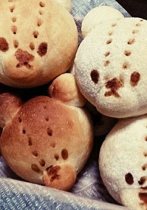 一つの生地でルルロロパン♪-レシピのメイン写真