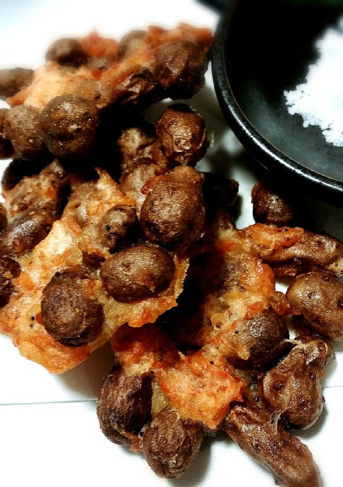 むかごと干しえびの＊かき揚げ-レシピのメイン写真