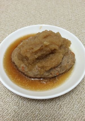 大根おろしde和風バーグ-レシピのメイン写真