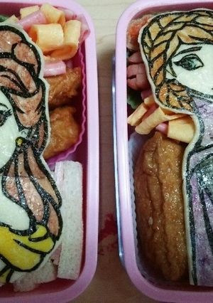 プリンセス☆キャラ弁-レシピのメイン写真