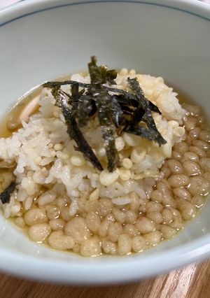 絶品！めんつゆ焦げ飯茶漬け-レシピのメイン写真