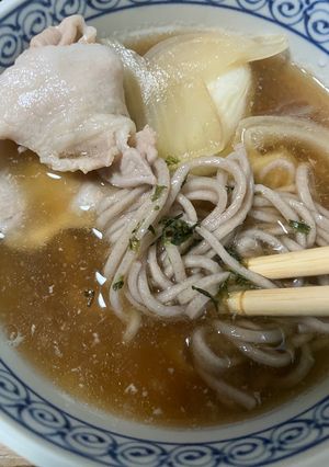 簡単　つけ肉そば-レシピのメイン写真