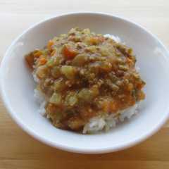 รูปของ 【保育園レシピ】キーマカレー