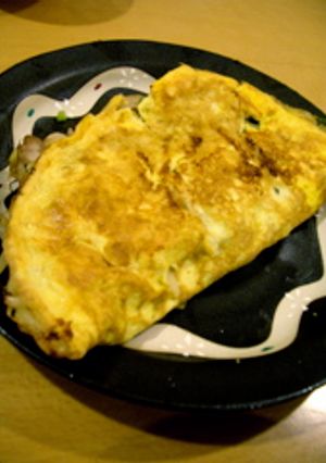 格安!簡単!モヤシ葱のバインセオ風-レシピのメイン写真