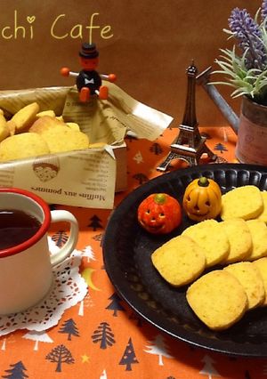 ハロウィンスイーツ♡カボチャクッキー-レシピのメイン写真