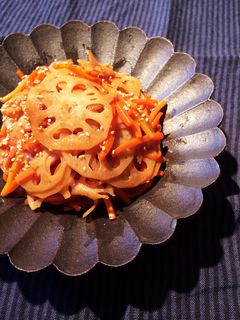 蓮根のきんぴら-レシピのメイン写真