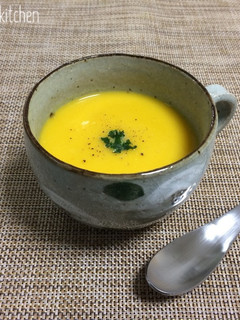 【 かぼちゃのポタージュ♪】-レシピのメイン写真