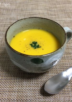 【 かぼちゃのポタージュ♪】-レシピのメイン写真