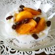 ごろっと柿ヨーグルト♪レーズン&蜂蜜入り