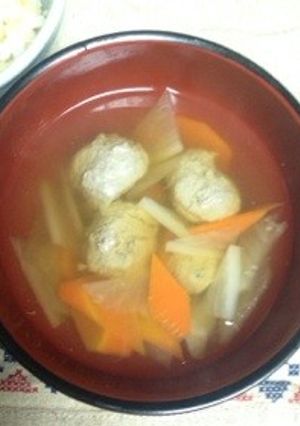 いわしのつみれ汁♡子育てママの料理教室-レシピのメイン写真