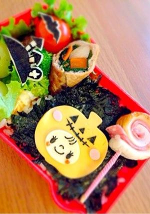 キャラ弁☆ハロウィンのカボチャbaby-レシピのメイン写真