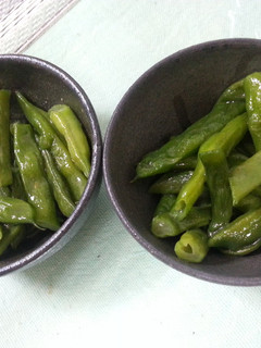 簡単☆いんげんの中華風塩炒め-レシピのメイン写真