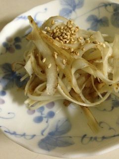 酢ごぼう-レシピのメイン写真