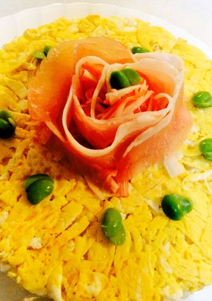 お家にある材料で♪簡単ケーキ寿司-レシピのメイン写真