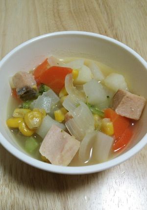 塩バターポトフ☆離乳食完了期☆-レシピのメイン写真