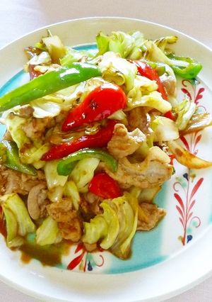 ご飯おかわり～がっつくガリバタ野菜炒め！-レシピのメイン写真