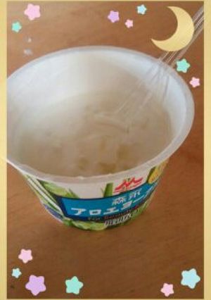 簡単混ぜるだけ♪ラムネヨーグルト♪-レシピのメイン写真