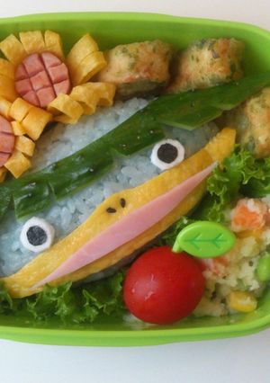 妖怪ウォッチキャラ弁 ノガッパ-レシピのメイン写真