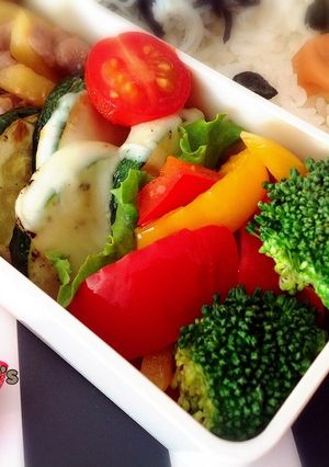 お弁当に＊焼きパプリカの生姜ぽん酢漬け-レシピのメイン写真