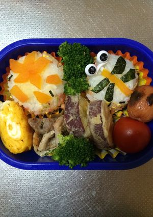 トンボキャラ弁-レシピのメイン写真