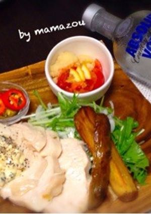 塩レモンで簡単!チキンコンフィ♪-レシピのメイン写真