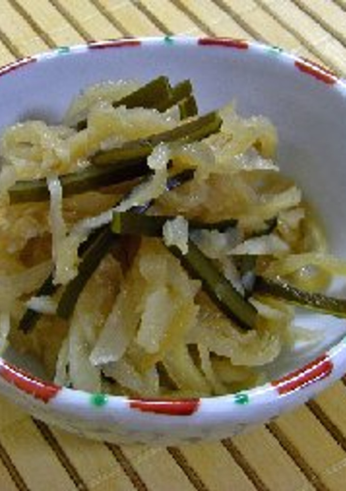 だしをとった後の昆布で・・・切干大根煮-レシピのメイン写真