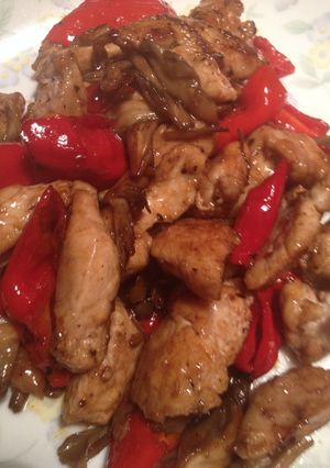鶏ムネ肉と舞茸の香り炒め-レシピのメイン写真