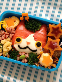 キャラ弁☆妖怪ウォッチ☆ジバニャン-レシピのメイン写真