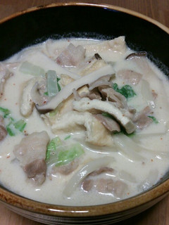 白だしで豆乳うどん-レシピのメイン写真