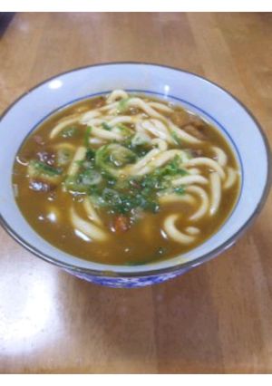 麺職人が語る5分で完成、簡単カレーうどん-レシピのメイン写真
