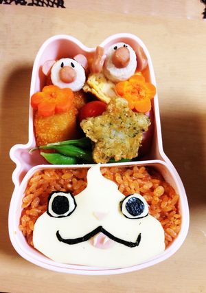 ジバニャン弁当-レシピのメイン写真