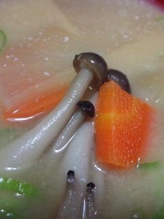 温まる!酒粕入りお味噌汁-レシピのメイン写真