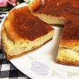 ★簡単★柿入りのベイクドチーズケーキ★
