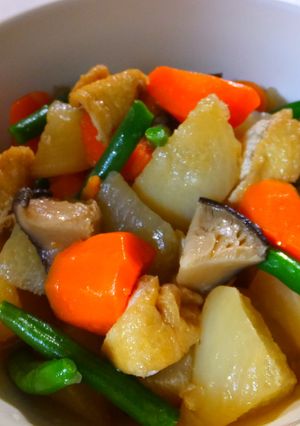 〔常備菜〕定食屋さん風♪味染み大根の煮物-レシピのメイン写真