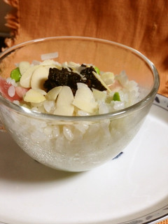 シチュースープに☆切るだけ簡単炊きピラフ-レシピのメイン写真