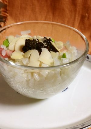 シチュースープに☆切るだけ簡単炊きピラフ-レシピのメイン写真