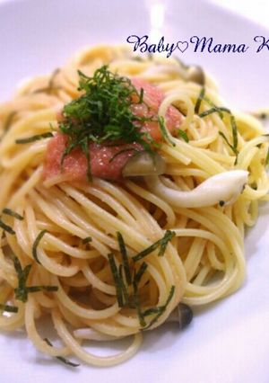 簡単/たらこクリームパスタ-レシピのメイン写真