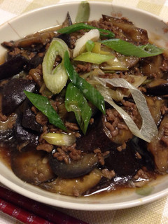 茄子とひき肉のとろ〜り餡炒め-レシピのメイン写真